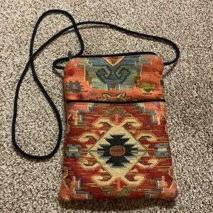 Crossbody purse.